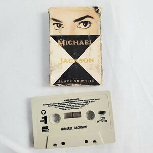 Michael Jackson – Black or White Cassette Single 1991 Epic Records